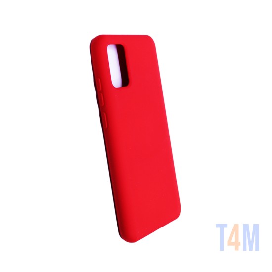 Funda de Silicona para Samsung Galaxy A02S Rojo